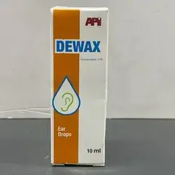 dewax docusate sodium 0.5% ear drop 10ml