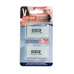 Orthodontic Wax Clean Transparent 2 Cases OPD-2010 _ Cleo Dent