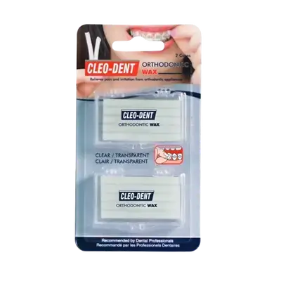 Orthodontic Wax Clean Transparent 2 Cases OPD-2010 _ Cleo Dent