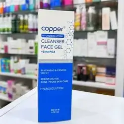 Copper cleanser face gel