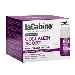 Crema de noapte cu colagen si retinol Collagen Boost, 50 ml, La Cabine