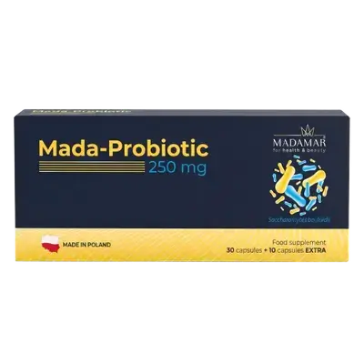 Mada-Probiotic 250mg 40 Capsules _ MADAMAR