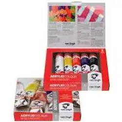 Acrylic Set Value Pack 5pcs-40ml Van Gogh