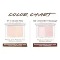 Clio Prism Highlighter Duo 01 Cream Fizz (Clio)