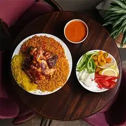 Chicken Grills With Rice
