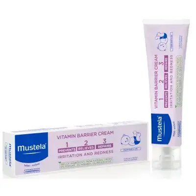 Mustela Diaper Changing Cream 1 2 3 - 50ml | موستيلا كريم الحفاضات بالفيتامينات - 50 مل