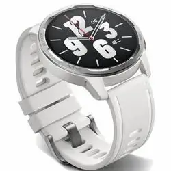 Xiaomi Watch 2 Titan Gray Case With White Leather Strap