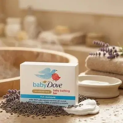 baby Dove sensitive care baby bathing bar 90g