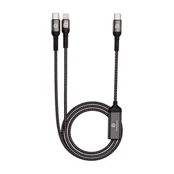Phone Planet , 2in1 type C and lightning , 100w , 5A