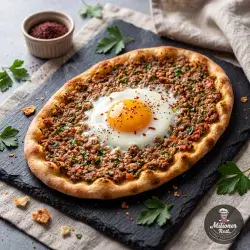 Lahmacun With Egg