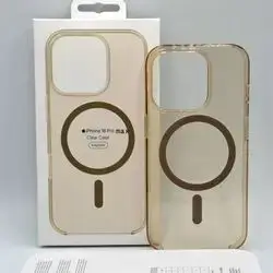 ORIGINAL Cover Clear gold 16 promax /magsafe