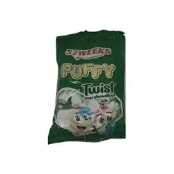Marshmallow Puffy Wicks Green 30 g
