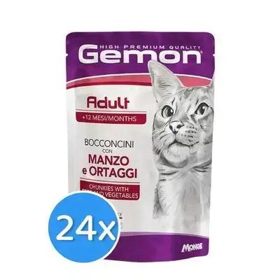 Gemon گۆشتی مانگا و سەوزە 24x
