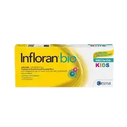 Infloran Bio Plus Zinc KIDS 7 Vials of 10ml _ Desma