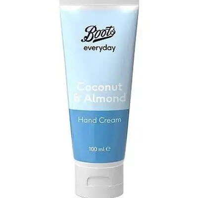 boots - everyday coconut & almond hand cream 100ml