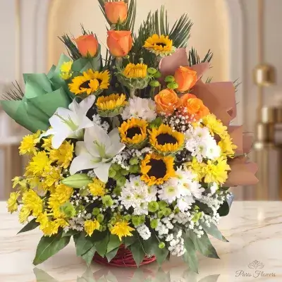 Basket Of Flowers