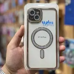 Cover 14 plus / 15 plus iphone/ crystal Magnetic