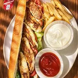 Bosnian Chicken Kofta Sandwich