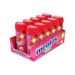 Mentos Gum Strawberry 24.5gx10