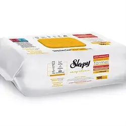 Sleepy General Wet Wipes Yellow