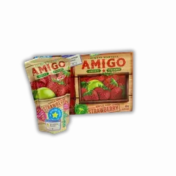 Amiko Stawbere Packet Juice - 8 Count