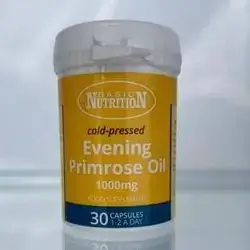 basic nutrition evening primose oil 1000mg 30cap