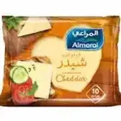 ALMARAI CHEDDAR CHEESE SLICE 200GM