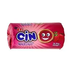 Eti Cin Biscuits Strawberry 325 Gm