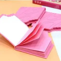 Cute Scented Pocket Notebook Mini Notepad,
Shaped Like Biscuits