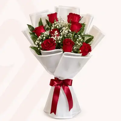 Red Flower Bouquet