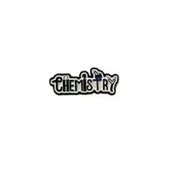 Chemistry Metal Sticker