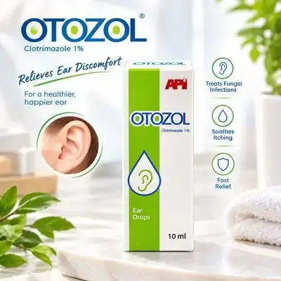 OTOZOL Ear Drops (Clotrimazole 1%)