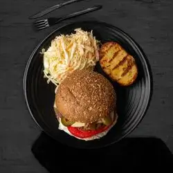 Jalapeno Beef Burger(409 Calories)