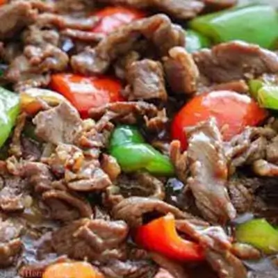 Beef Pepper Steak