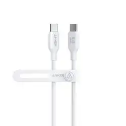 Anker 544 Type-C to Type-C Cable Bio-Vased - White - 91cm