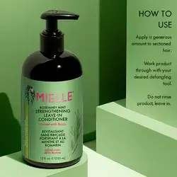 Mielle - Rosemary & Mint Strengthening Leave-In Conditioner, 355ml