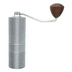 Hand Grinder Pro Aluminum Stainless Steel 163x50 MM