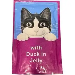Wet Cat Food Pouch - Duck in Jelly