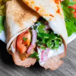 Doner With Lebanese Bread