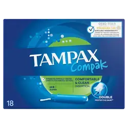 tampax compack 18 pcs