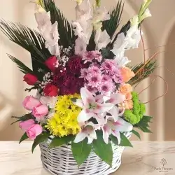 Basket Of Flowers