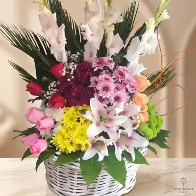 Basket Of Flowers