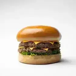 Double Cheese Burger With Fries