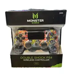 Monster Games Double Shock PS4 wireless controller