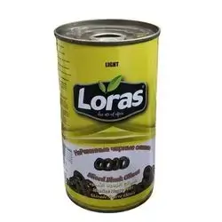 Olives black Loras for pizza 370 g