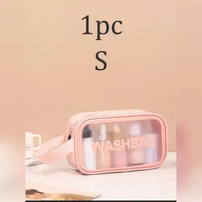 1pc Portable Travel Makeup Bag - Small