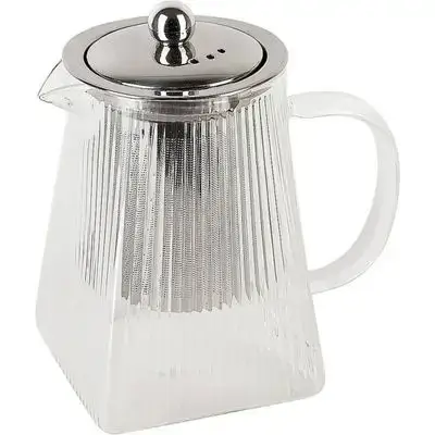 950 ml Glass Tea & Coffee Pot with Stainless Steel Infuser