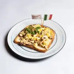 Mushrooms Scrambled Eggs