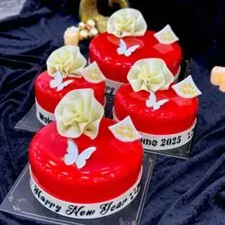 Red Sauce Mold With Chocolate Filling