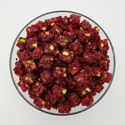 Turkish delight with barberries and pistachios